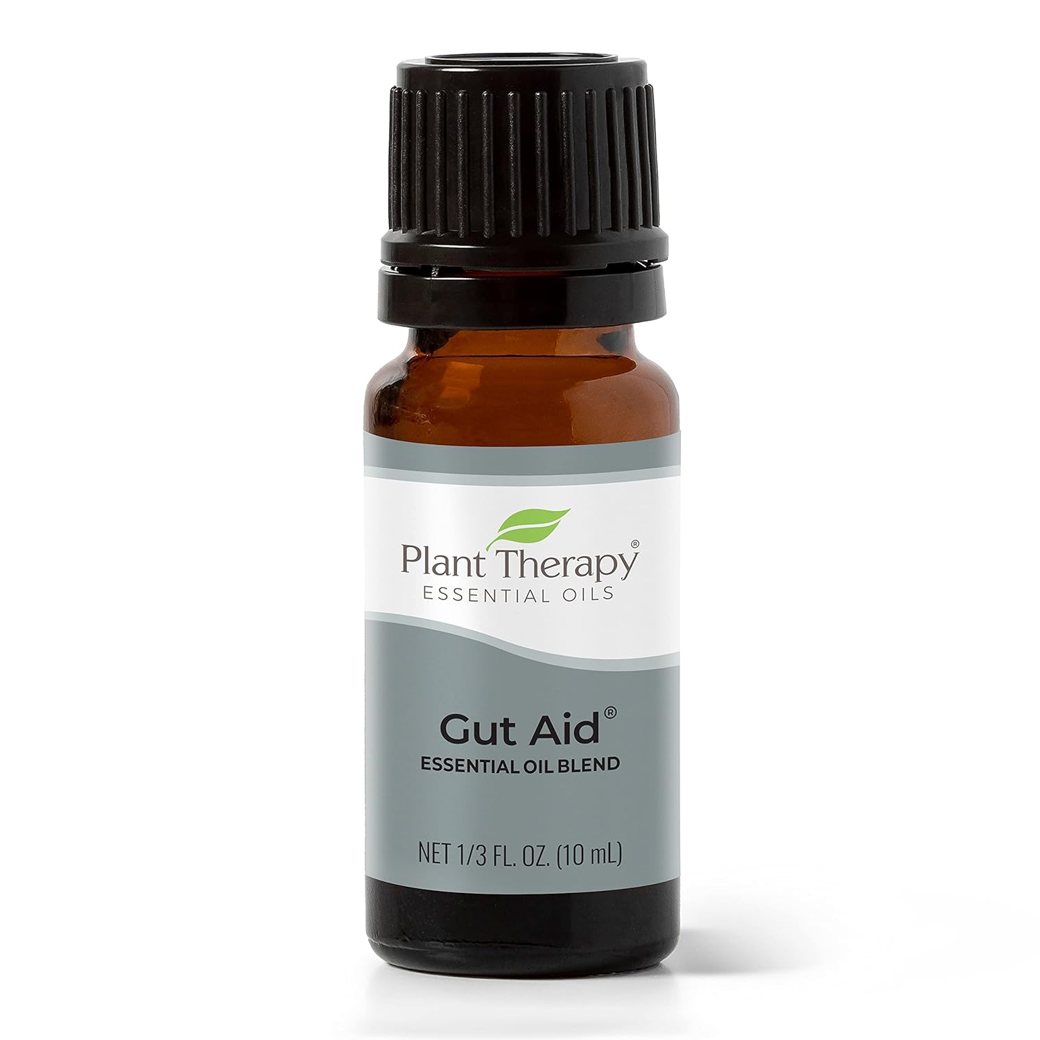 Plant Therapy Gut Aid Essential Oil Blend 10 Ml (1/3 Oz) 100% Pure, Undiluted, Natural Aromatherapy For Upset Stomach Relief