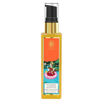 Forest Essentials Soundarya Beauty Body Oil 200 Ml By Indianmedicalstore