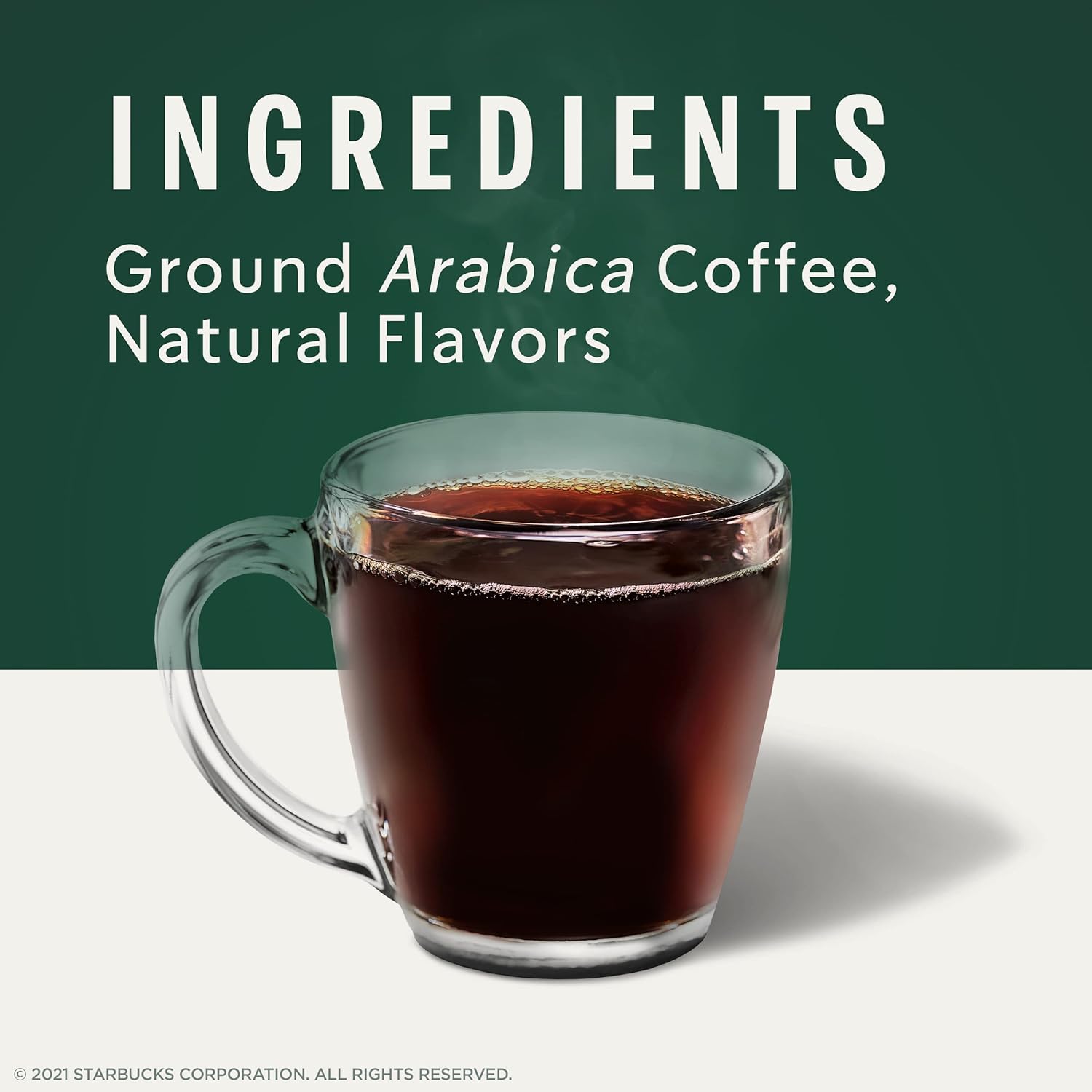 Starbucks K-Cup Coffee Pods—Caramel Flavored Coffee—100% Arabica—1 Box (40 Pods)
