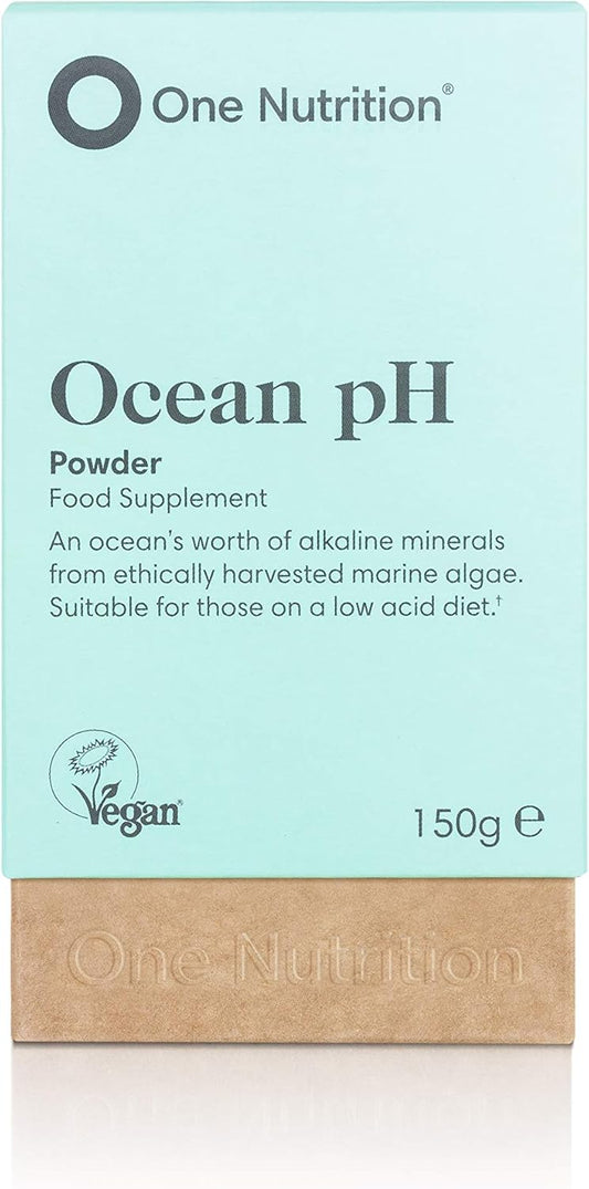 One Nutrition Ocean-Ph – Calcified Red Mineral Algae - Rich In Calcium, Magnesium, Zinc & Iron – Ethically Harvested – Sports Nutrition – 60 Servings – 150G Powder