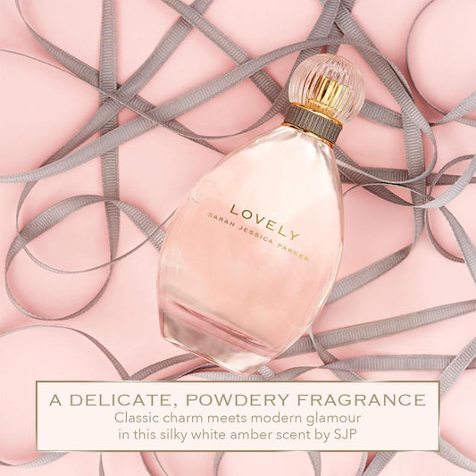 Sarah Jessica Parker Lovely Eau De Parfum For Women 50Ml Spray, Delicate Female Perfume, Fragrance For Women, Women'S Eau De Perfume For Travel, Womens Perfumes - Genuine Sjp Perfume For Women