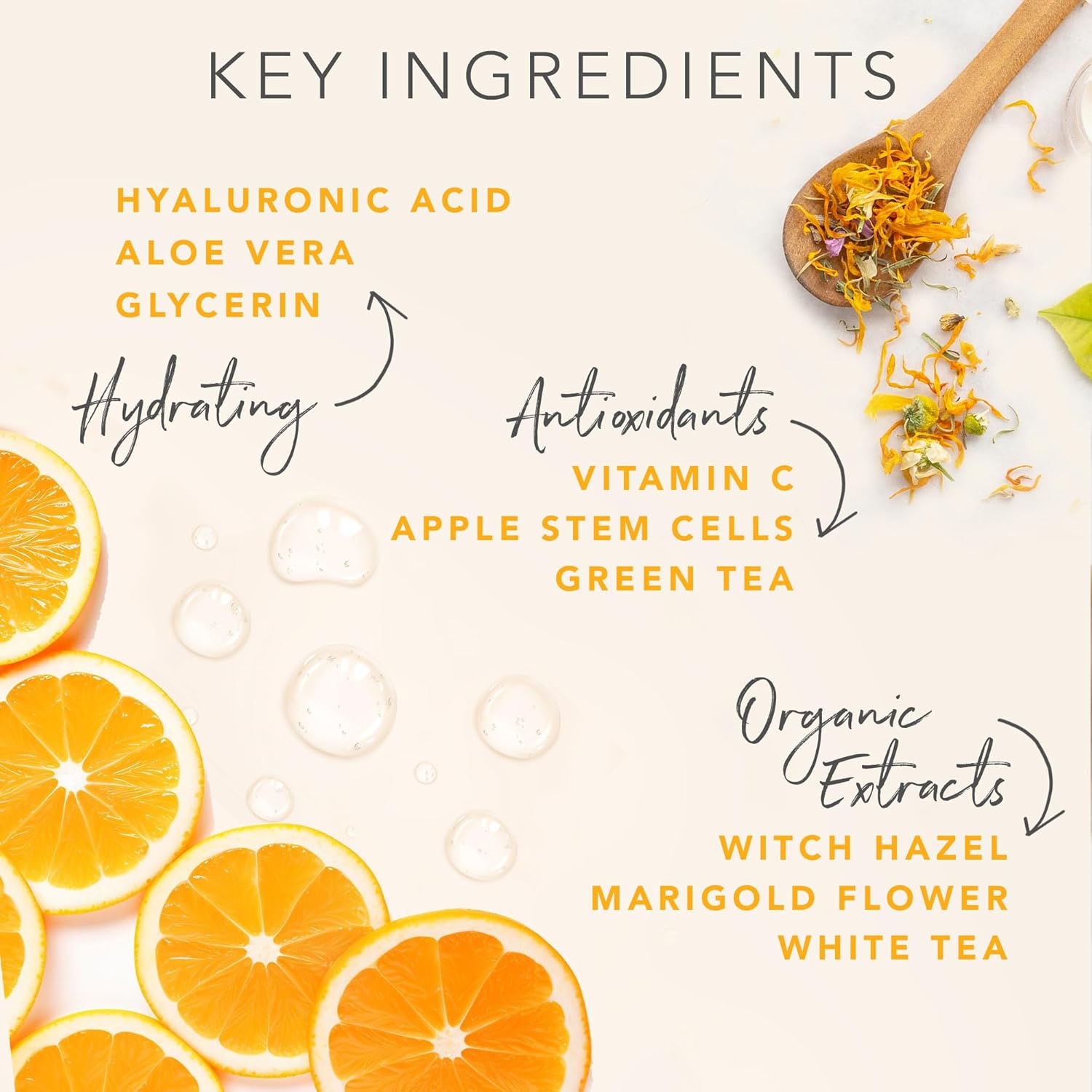 Vitamin C Face Toner - Usa Made With Natural & Organic Ingredients, Alcohol-Free Skin Brightening Facial Toner For Sensitive And Aging Skin, Pore Minimizing Face Mist For Women And Men : Beauty & Personal Care