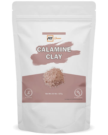 100% Natural Calamine Clay Powder For Hair Masks, Scrubs, Lotion And Soap Making 0.5 Lbs / 227 Gms