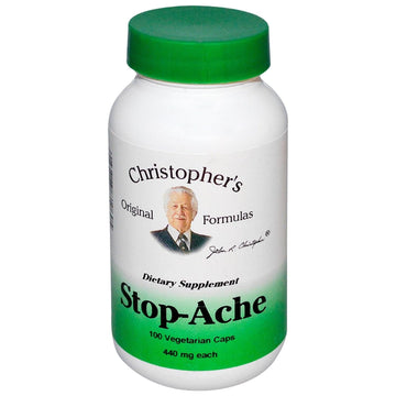 CHRISTOPHER'S ORIGINAL FORMULAS Instead Stop-Ache 100C 100 CAPS