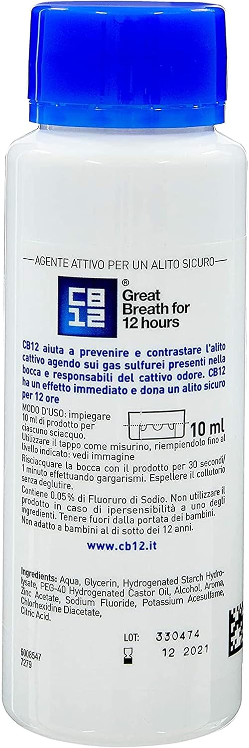 15 x Cb12 Mint/Menthol 250ml (Blue)