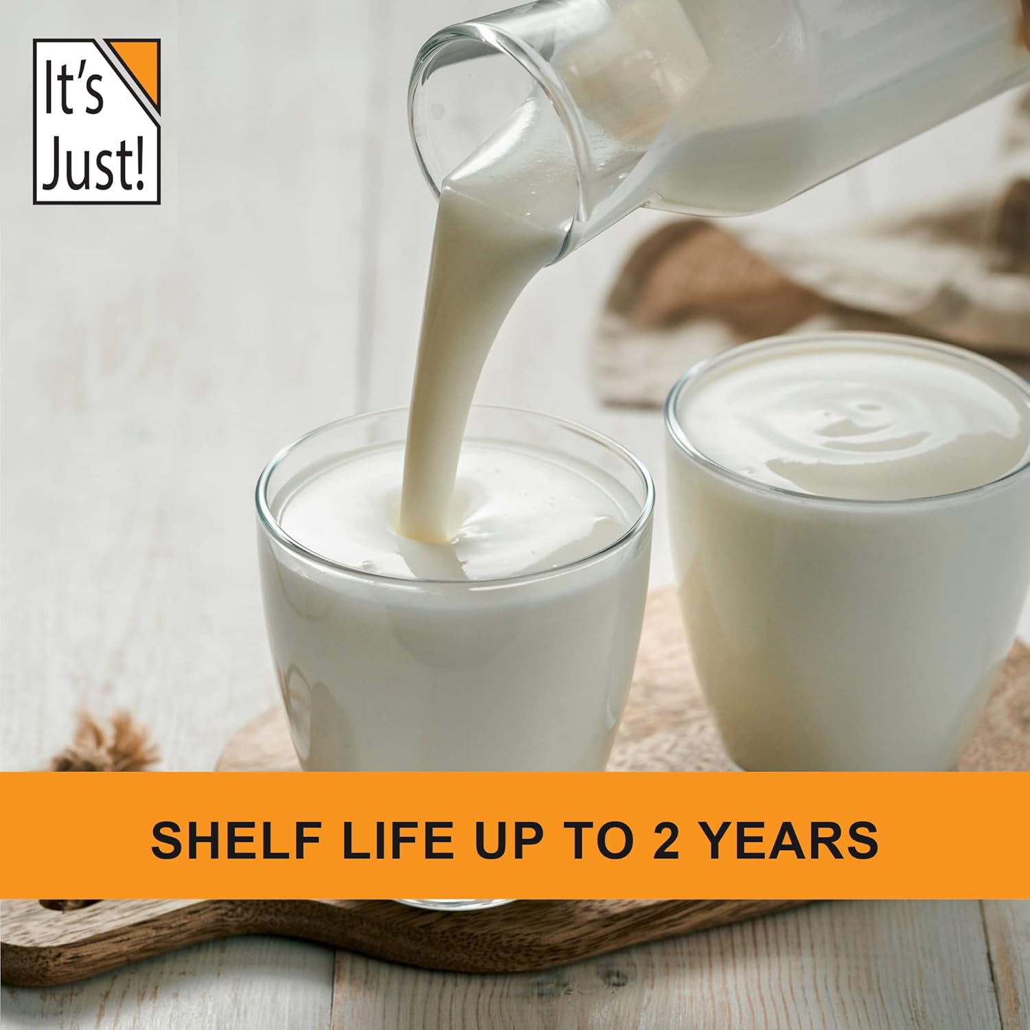 It'S Just - Powdered Buttermilk, 32Oz, Rbst/Rbgh Hormone Free, Shelf Stable, Evaporated Milk, Just Add Water, Perfect For Baking, Pancakes, Makes Over 1.5 Gallon Milk : Grocery & Gourmet Food