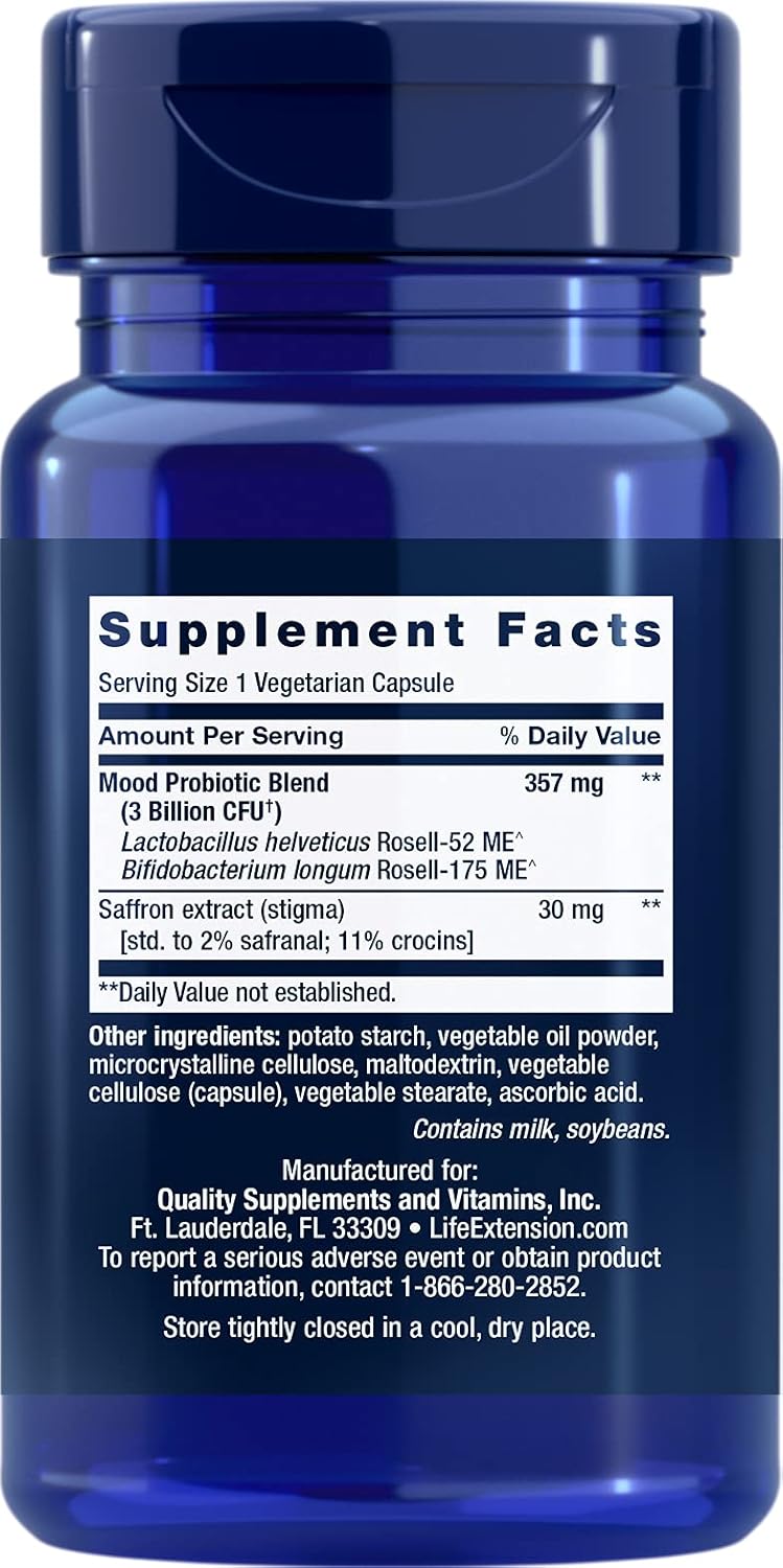 Life Extension orassist Mood, 30 Capsules