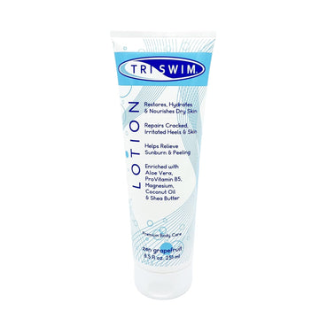 Triswim Swimmers Lotion Moisturizing Skin Repair With Aloe Vera & Vitamins