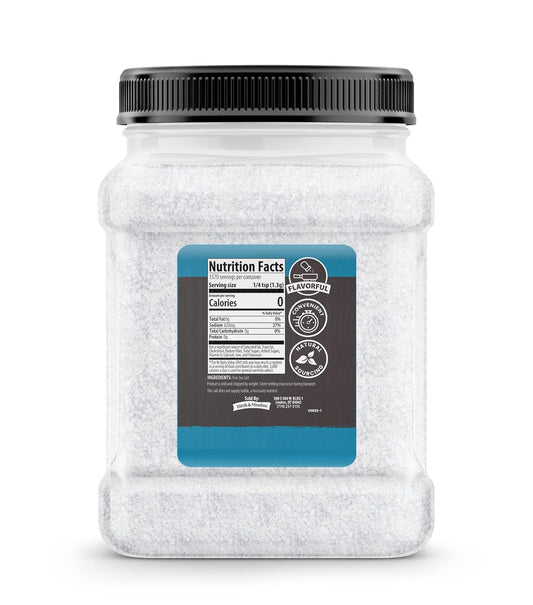 Birch & Meadow 4.5 Lb Of Fine Sea Salt, Kitchen Essential, Mediterranean