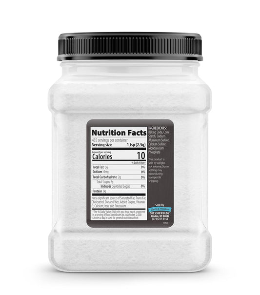 Birch & Meadow Baking Powder, Leavening Agent, Fluffy Texture