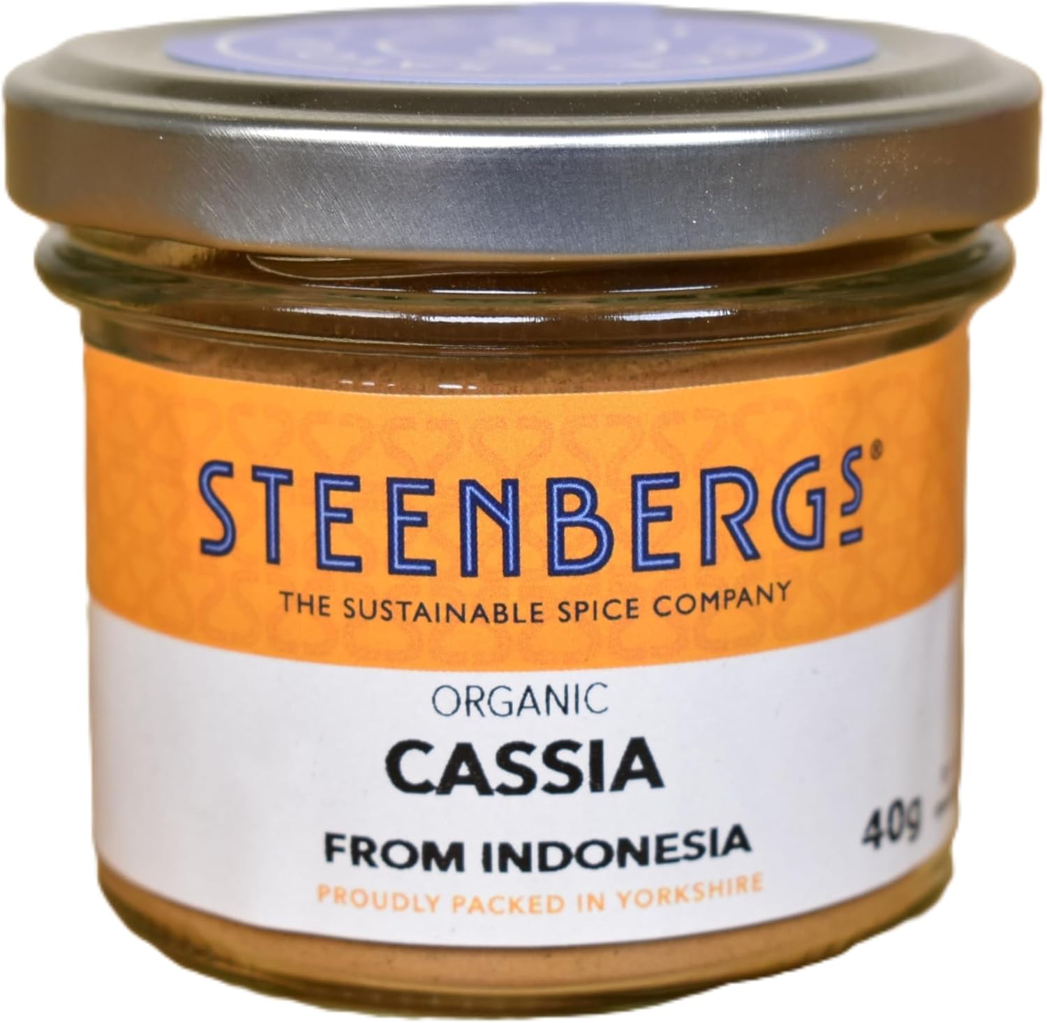 Steenbergs Organic Cassia Ground Standard Jar 40G