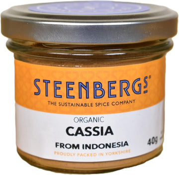 Steenbergs Organic Cassia Ground Standard Jar 40G