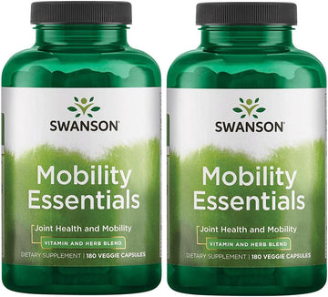 Swanson Mobility Essentials 180 Veg Caps 2 Pack