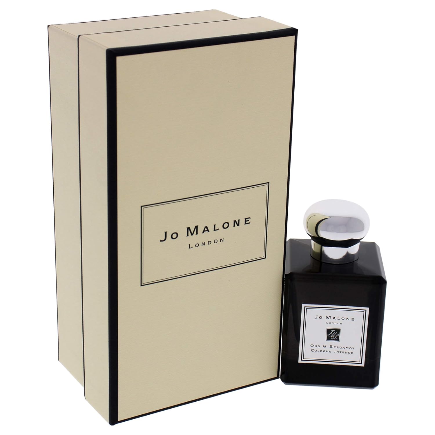 Jo Malone Oud And Bergamot Intense For Unisex, 1.7 Ounce, Black : Beauty & Personal Care