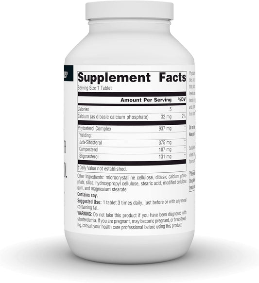 Source Naturals Mega Strength Beta Sitosterol, Plant Sourced, 375Mg - 240 Tablets