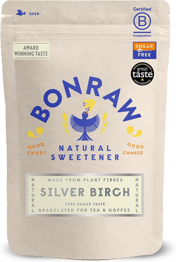 Bonraw Organic Panela Sugar, 100% Raw Dried Cane Juice, Great Organic And Natural Replacement For Brown Sugars With Lower Gi And Calories (3 X 225G Pack)