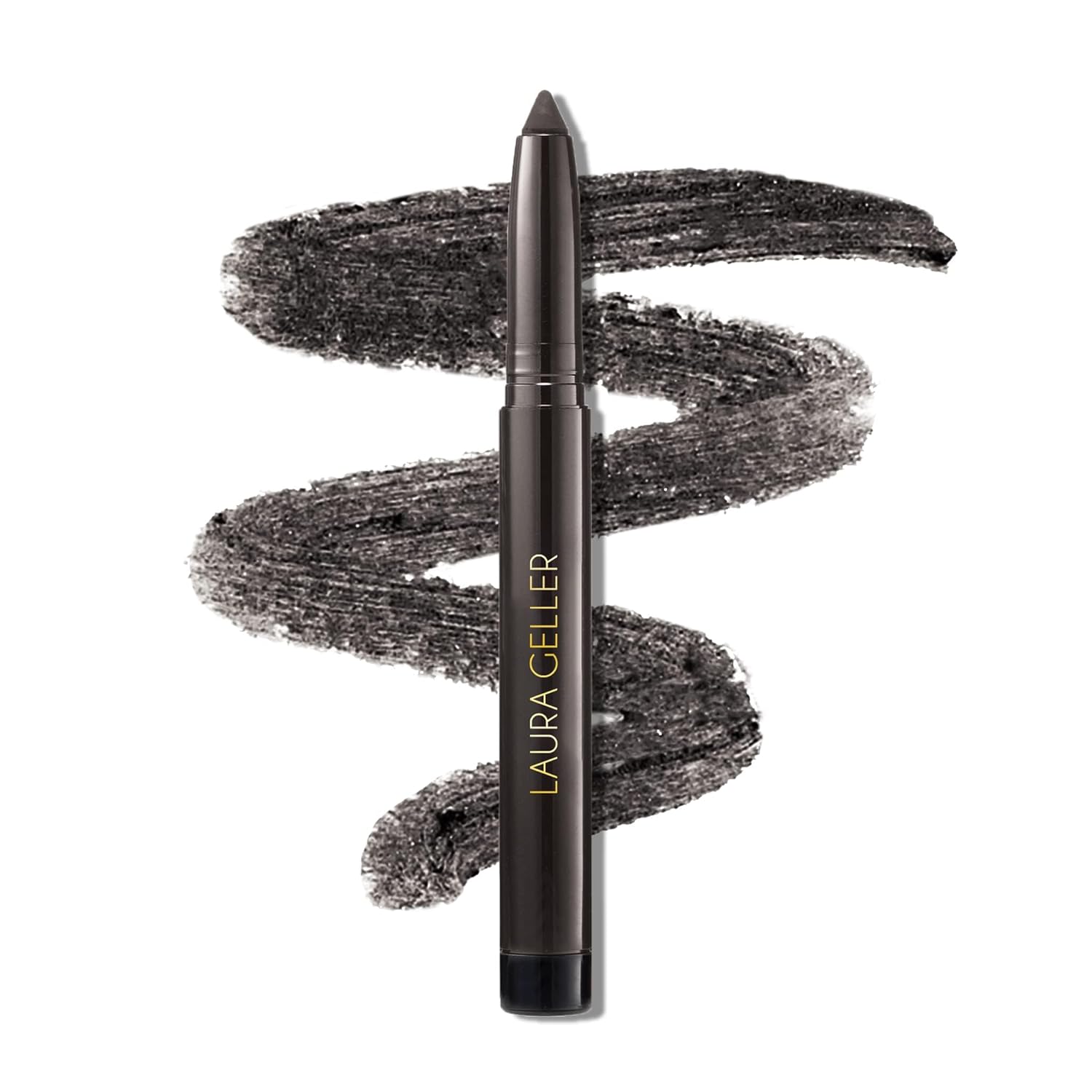 Laura Geller New York Kajal Longwear Kohl Eyeliner Pencil – Toasted, Smooth Blendable Liner with Sharpener