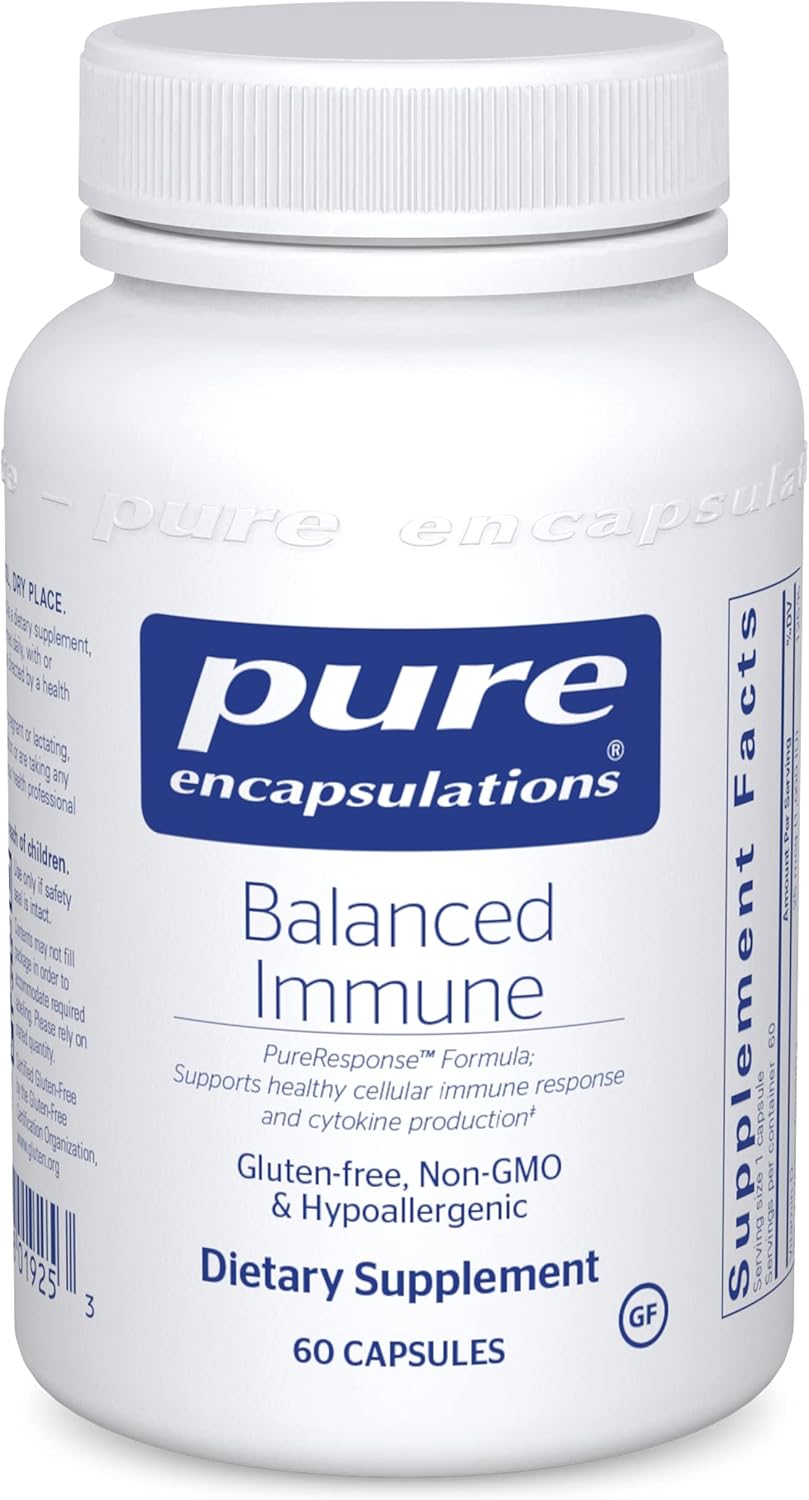 Pure Encapsulations Balanced Immune | Joint, Gastrointestinal And Thyroid Function Support | 60 Capsules