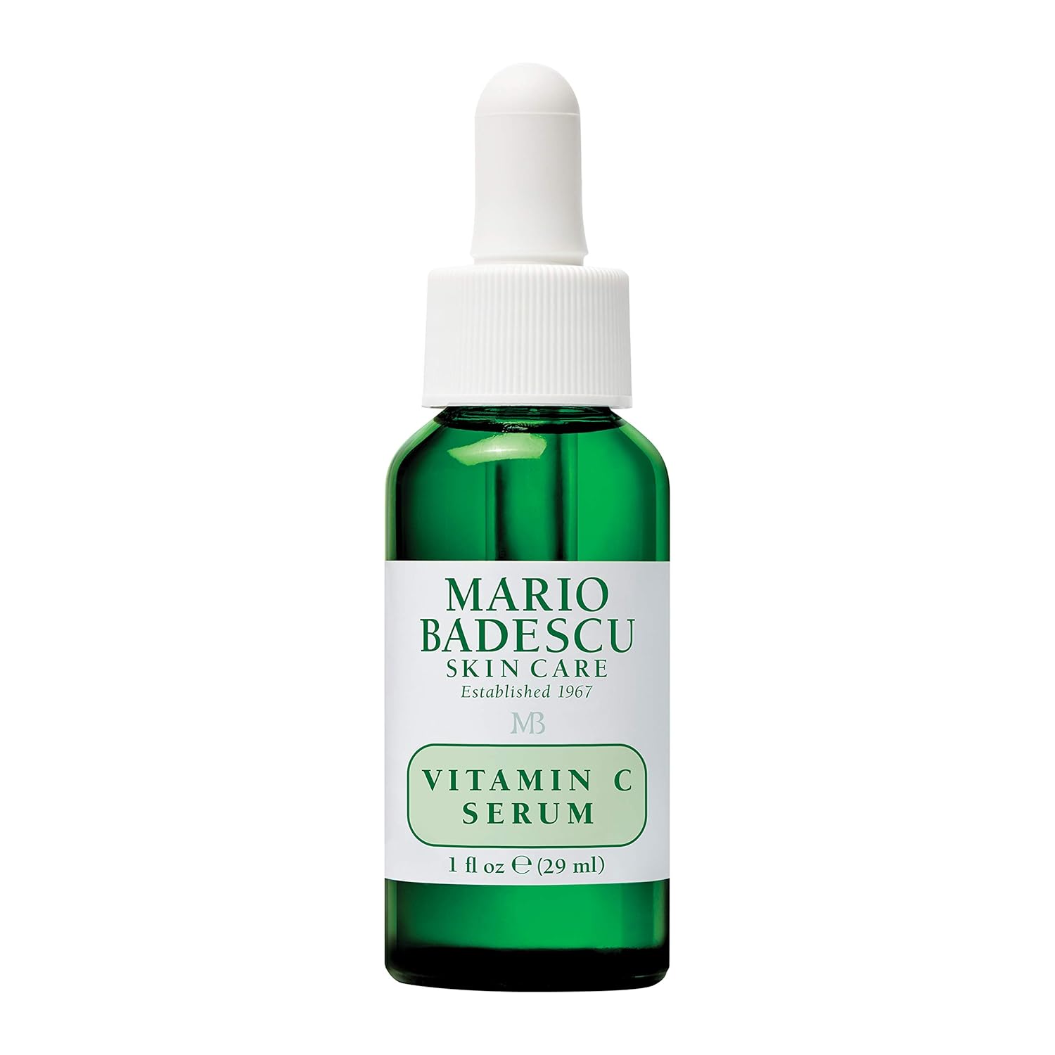 Mario Badescu Vitamin C Serum For All Skin Types | Lightweight Serum With Vitamin C & Sodium Hyaluronate | Visibly Reduces Signs Of Aging | 1 Fl Oz (Pack Of 1)