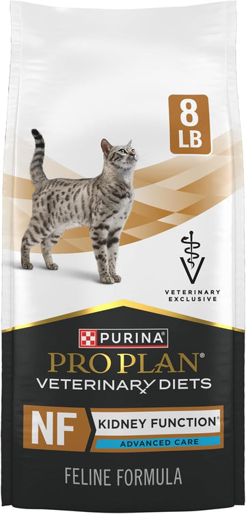 Purina Pro Plan Veterinary Diets Nf Kidney Function Advanced Care Feline Formula Dry Cat Food - 8 Lb. Bag