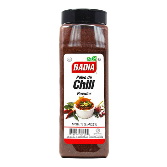 Badia Chili Powder, 16 Ounce (Pack of 6)