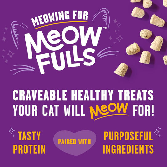 Stella & Chewy'S Meowfulls Freeze Dried Cat Treats Chicken & Chicken Liver Recipe, 1.5 Oz Bag