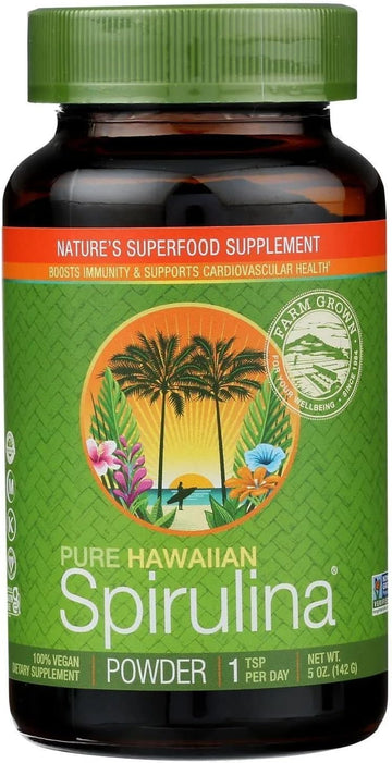NUTREX Hawaii SPIRULINA Powder, 5 OZ