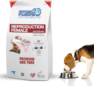 Forza10 Active Reproduction, Female, Dry Dog Food, 18 Pounds, Helps Reproductive Issues, Breeding, Male Dog Infertility And Mating Issues In All Dog Breeds