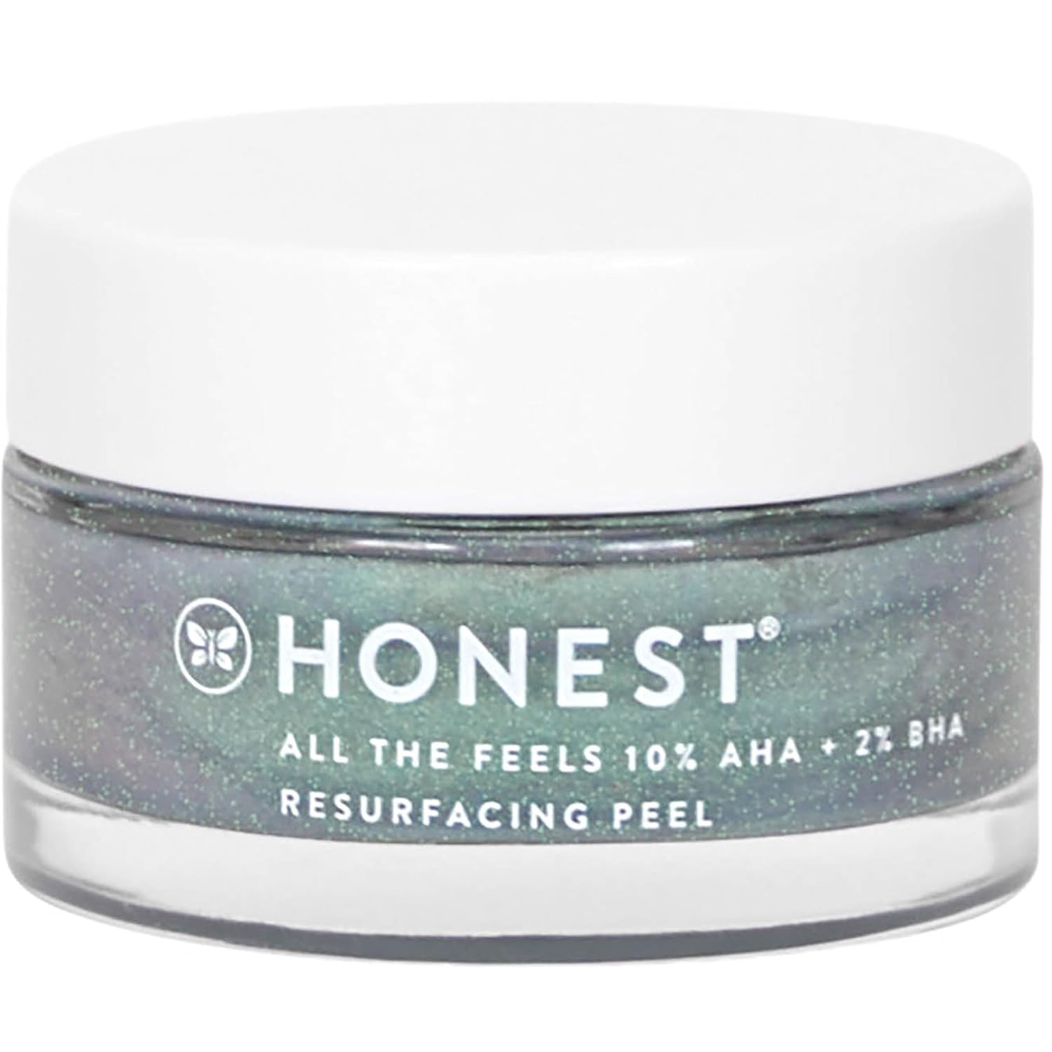 Honest Beauty All The Feels Resurfacing Peel | 10% Aha + 2% Bha | Deeply Exfoliates + Renews Skin | Vegan + Cruelty Free | 1.7 Oz