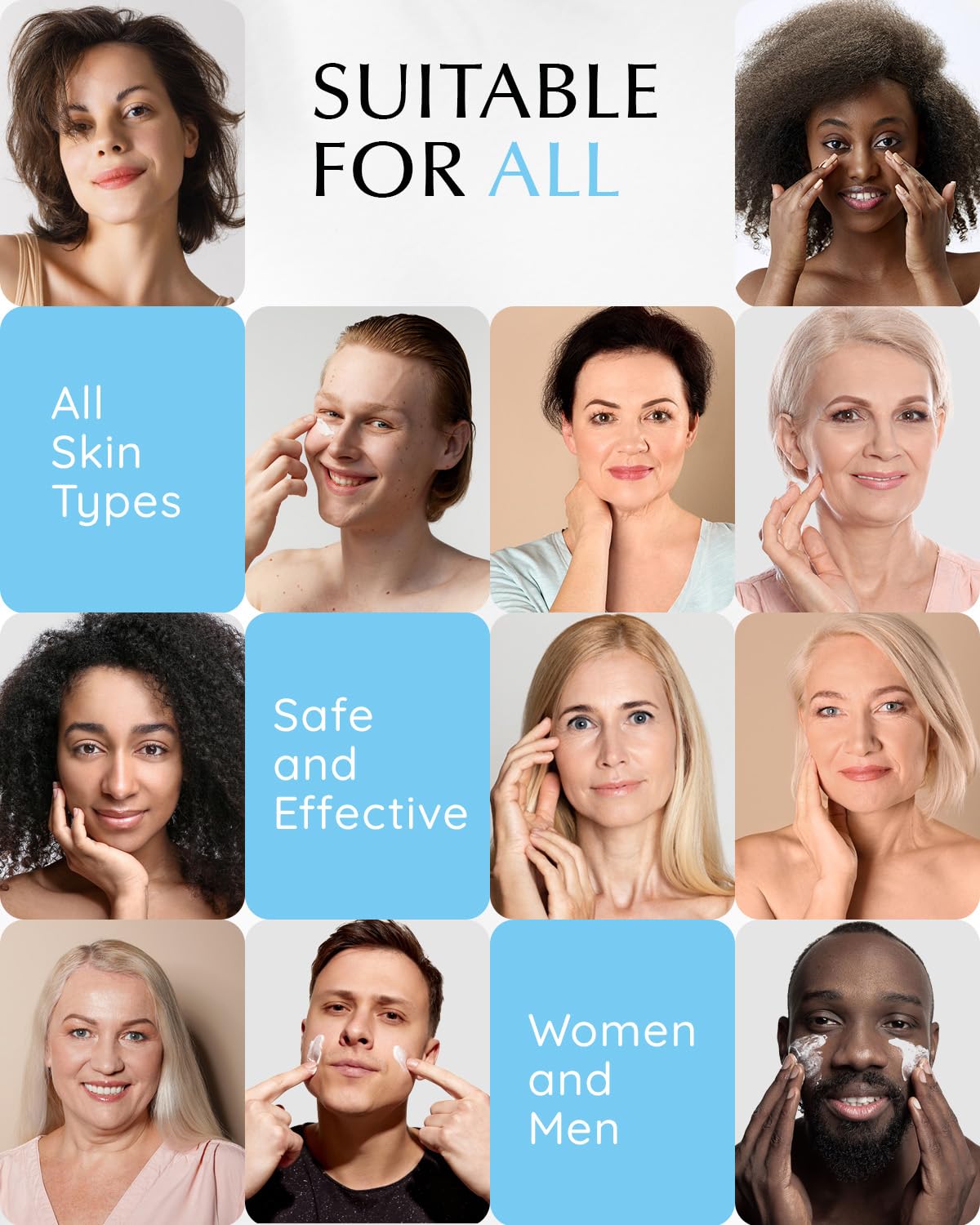Enaskin Retinol Cream For Wrinkles: Face Neck Collagen Cream For Tightening Skin - Anti Aging Facial Moisturizer Day And Night For Women And Men 1.7 Fl Oz