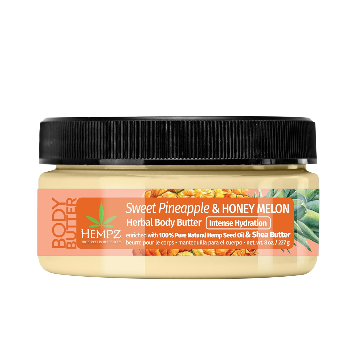 Hempz Sweet Pineapple & Honey Melon Herbal Body Butter 8 Oz