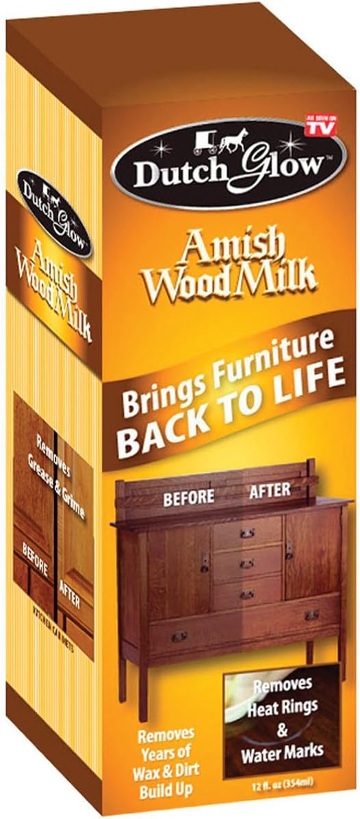 Pack of 2 - Dutch Glow DFG Amish Wood Milk 12 Oz : Health & Household