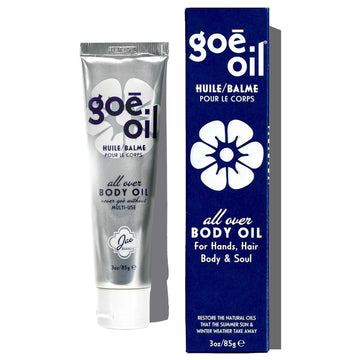 Jao Brand Goe Oil | All Over Hand, Face, & Body Oil | Intensive Moisturizer & Hydrator With Natural Oil Extracts | Plant-Based, Gluten-Free | No Parabens & Sulphates | 3 Oz