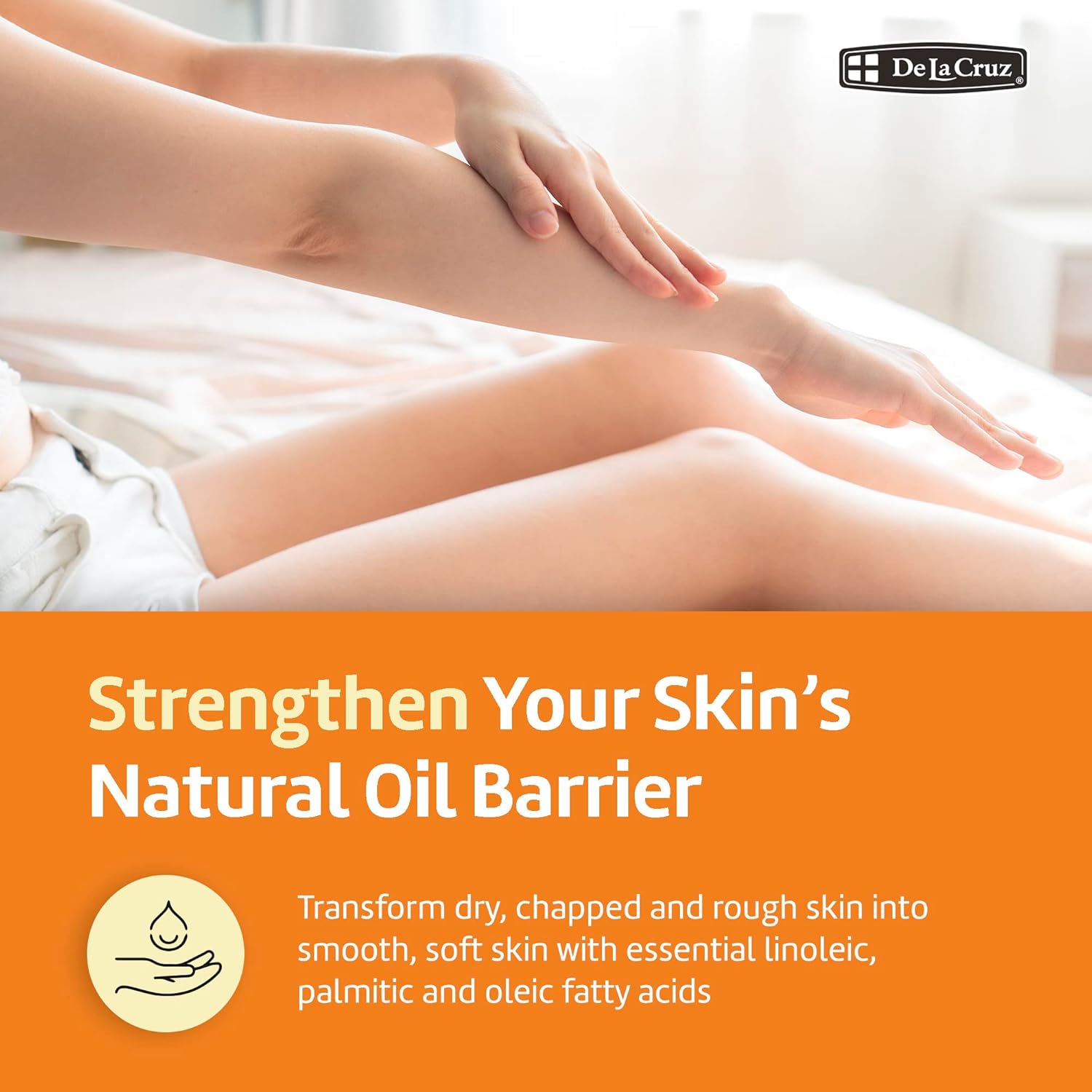 De La Cruz Cottonseed Oil - Moisturizer For Skin And Hair - Multipurpose Carrier Oil - 2 Fl Oz (1 Bottle) : Beauty & Personal Care