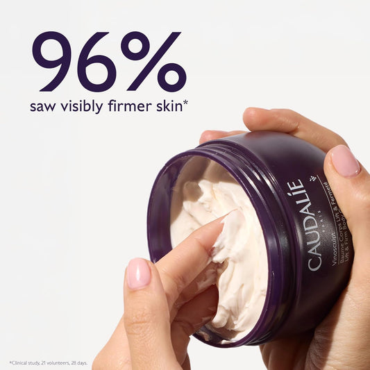 Caudalie Vinosculpt Lift & Firm Body Cream, Smoothing, Toning And Firming, With Shea Butter - 250 Ml