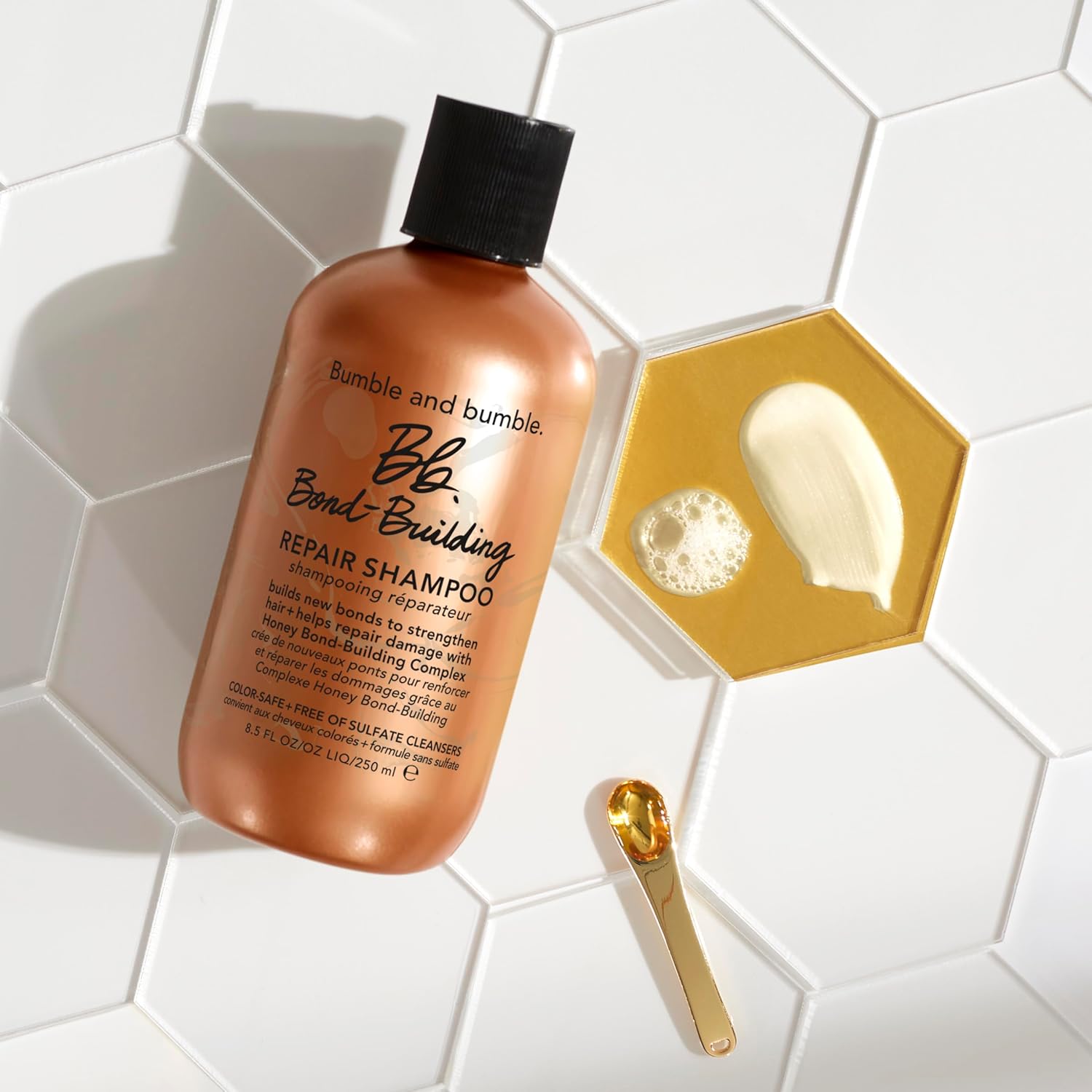 Bumble and bumble. Bond-Building Hair Repair Shampoo, Pump sold separately, 33.8 fl. oz. : Beauty & Personal Care