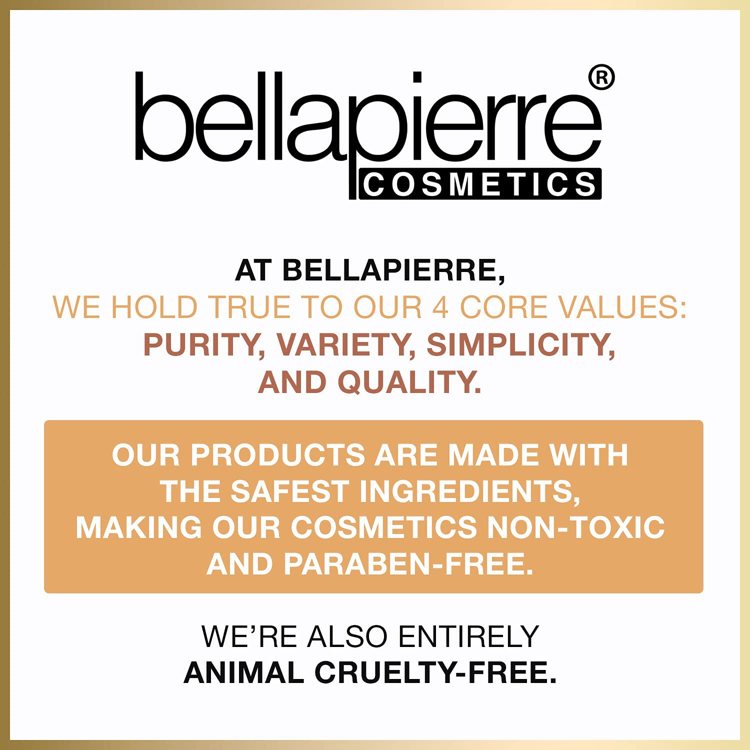 Bellapierre It’S Only Natural Eyeshadow Palette | Highly Pigmented, Long Lasting, And Blendable | Matte & Shimmer Shades | Hypoallergenic And Paraben-Free : Beauty & Personal Care