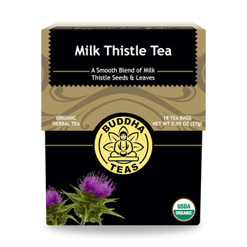 Buddha Teas - Calm Buddha Blend - Organic Herbal Tea - For Health & Wellbeing - Blend Of Organic Herbs - Clean Ingredients - Caffeine Free - Ou Kosher & Organic - Non-Gmo - 18 Bleach-Free Tea Bags