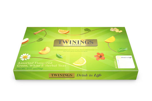 Twinings Self Care Wellness Variety Gift Box Sampler, 40 Tea Bags To Soothe Your Body And Mind, Herbal And Green Tea For Energy, Sleep, Glow, Enjoy Hot Or Iced | Perfect For Mother'S Day