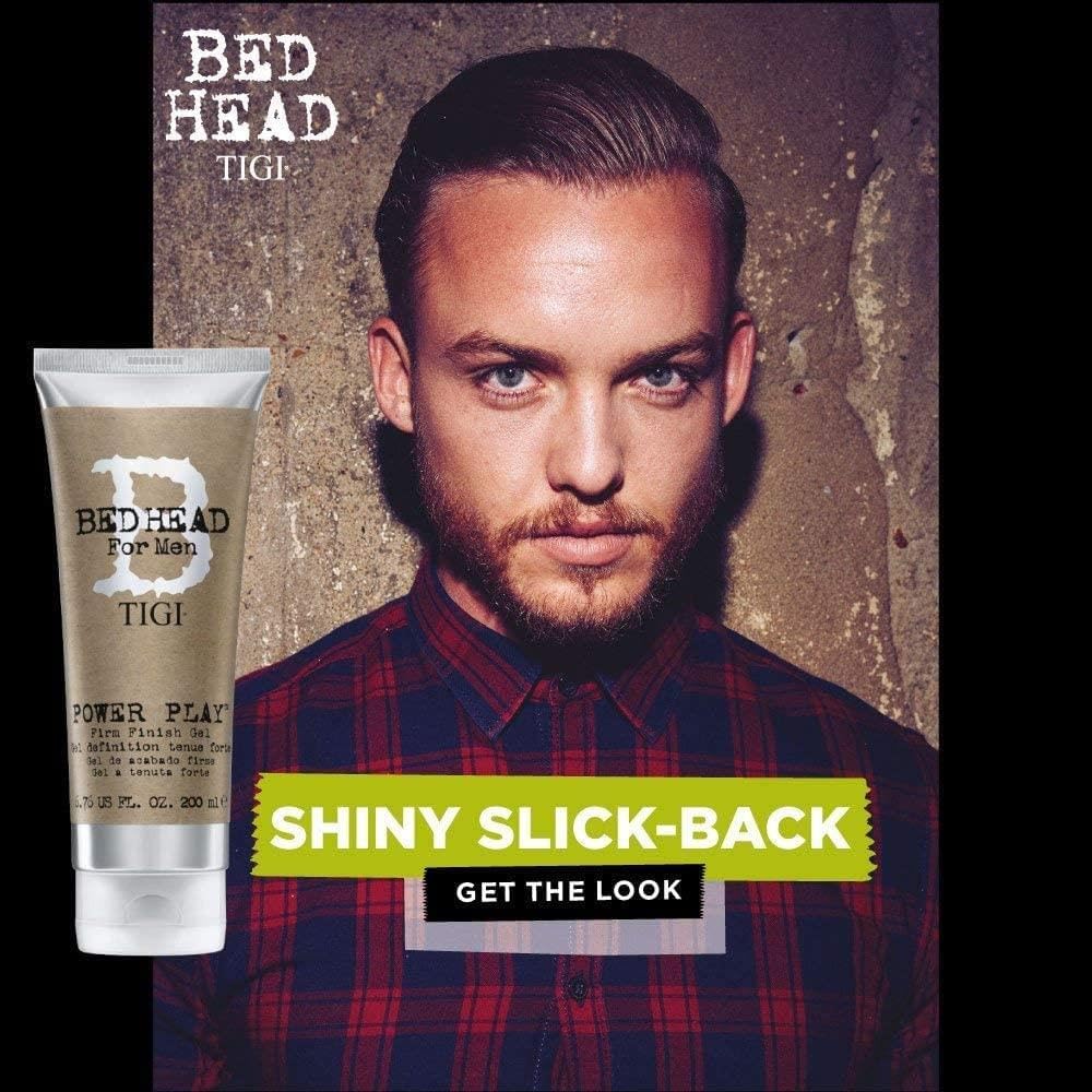 Bed Head for Men by TIGI - Power Play Mens Hair Gel - Strong Hold - Hair Styling - 200 ml : Amazon.co.uk: Beauty