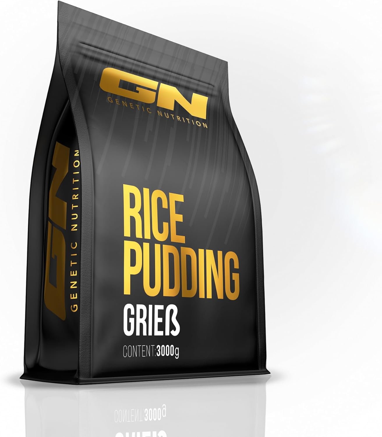 Gn Laboratories Rice Semolina Pudding - (3000 G) - Optimal Carbohydrate Source - Creamy Consistency - Quick And Easy Preparation - 100% Rice Flour - Made In Germany