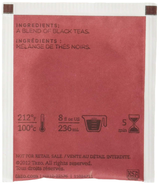 Tazo Awake English Breakfast Tea, 24 Tea Bags,2.1 Oz