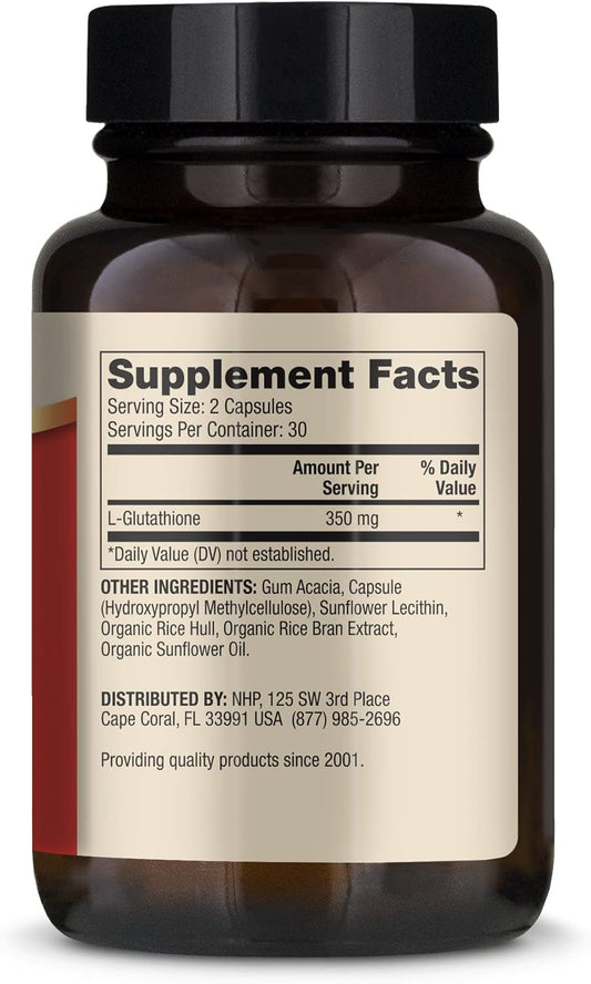 Dr. Mercola Liposomal Glutathione, 30 Servings (60 Capsules), 350 Mg Per Serving, Dietary Supplement, Supports Energy Production, Non-Gmo
