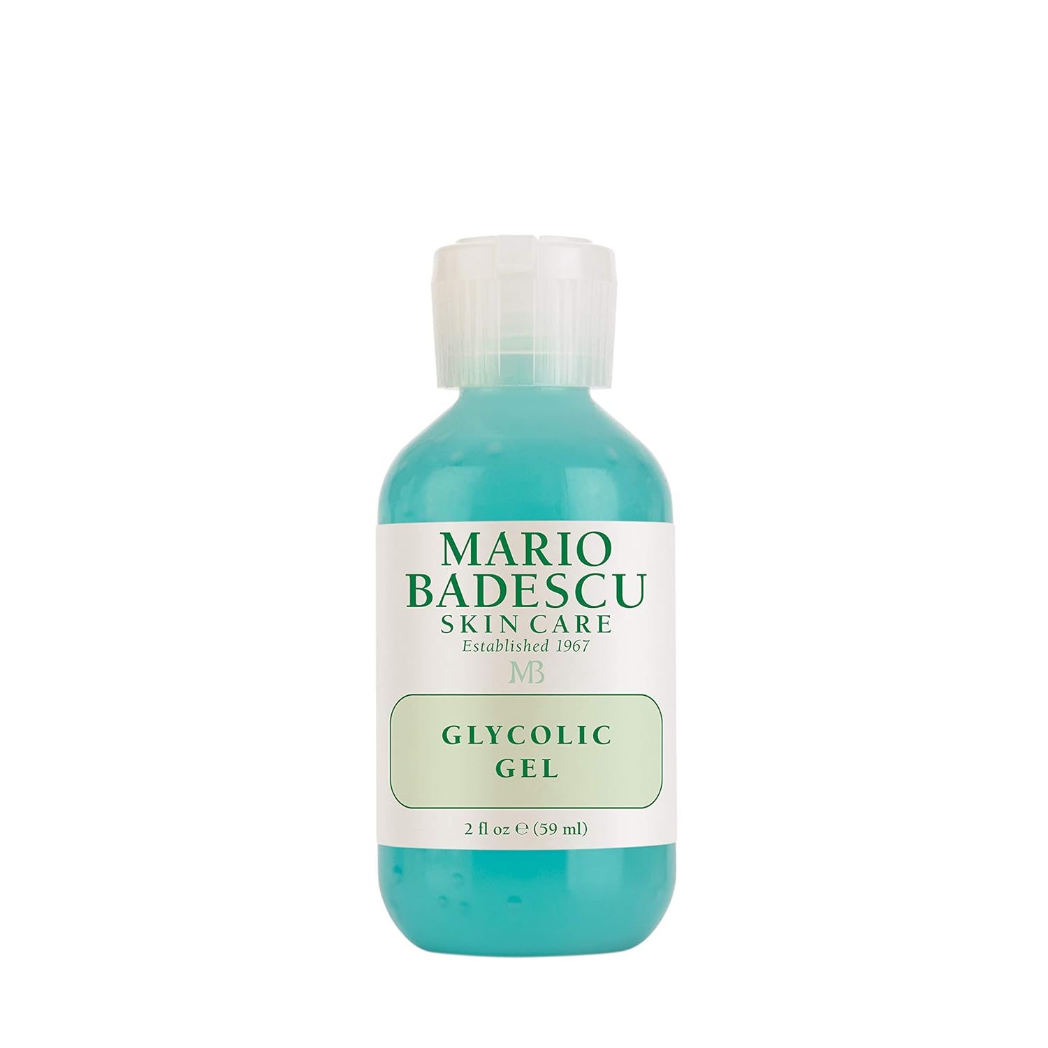 Mario Badescu Glycolic Gel For Oily Or Congested Skin, Oil-Free Skin Resurfacing, Retexturizing & Refining Gel That Helps Boost Clarity, Pack Of 1, 2 Fl Oz