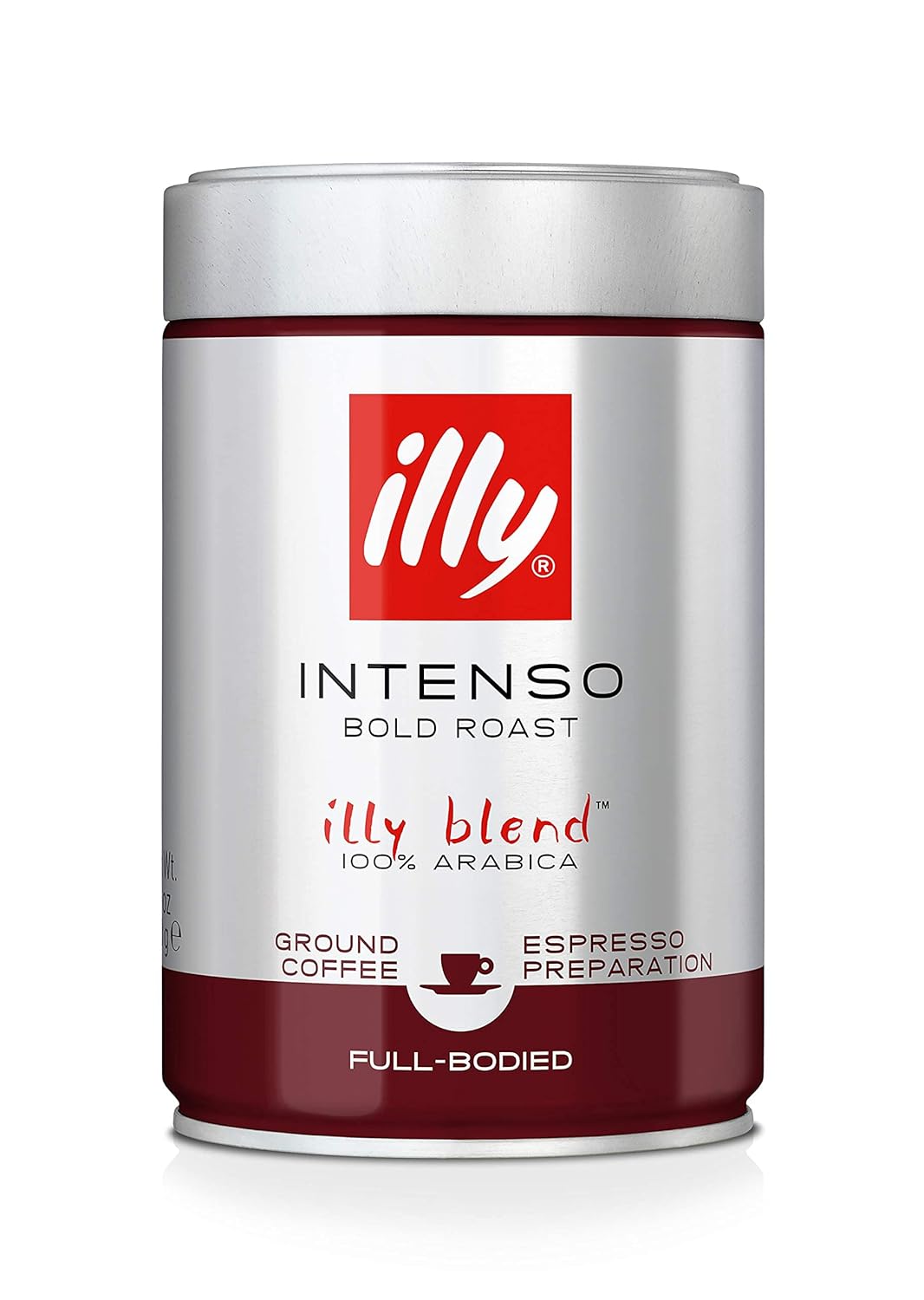 Illy Drip Coffee - Ground Coffee - 100% Arabica Ground Coffee – Classico Medium Roast - Notes Of Caramel, Orange Blossom & Jasmine - No Preservatives – Mild & Balanced – 4.4 Ounce