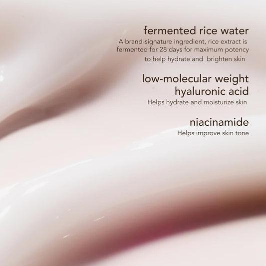 The Face Shop Rice Water Bright Vegan Cream - Instant Moisturization Quick-Absorbing Formula - Vegan, Brightening - Rice Water, Niacinamide, Hyaluronic Acid - Moisturizer Face Cream - Korean Skin Care