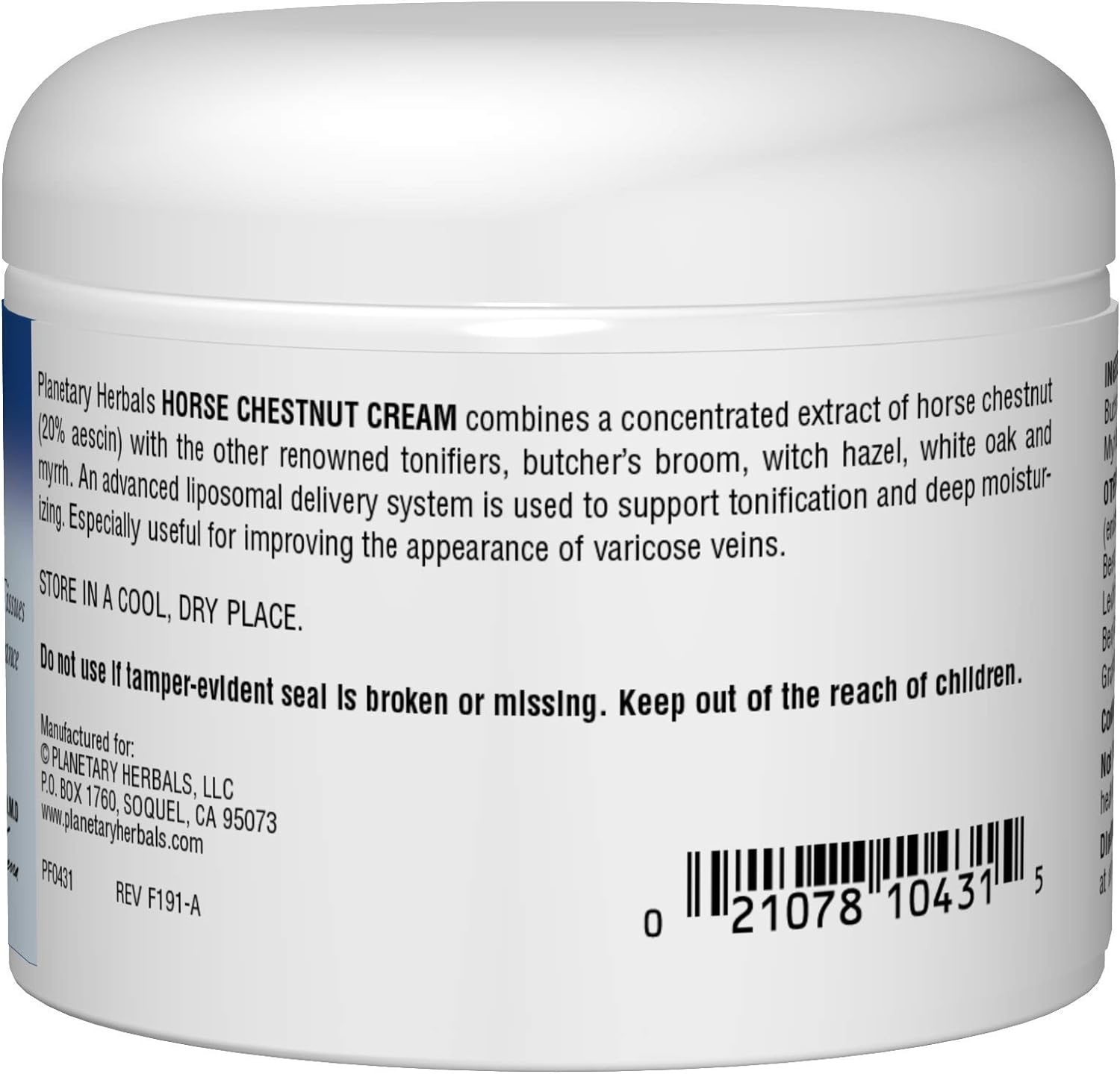 Planetary Herbals Horse Chestnut Cream Tonifier - 4