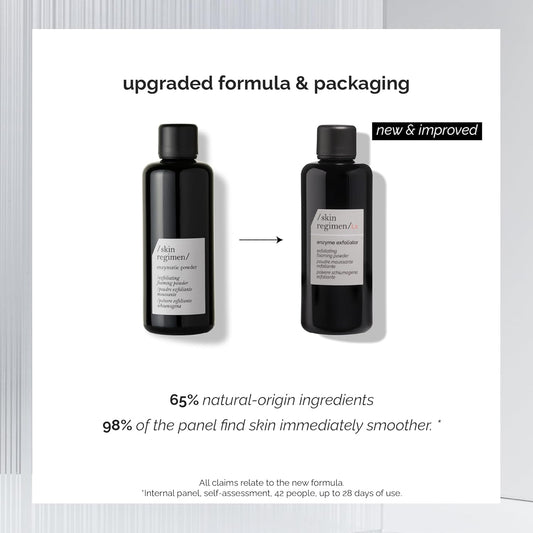 /Skin Regimen/ Lx Enzyme Exfoliator, Exfoliating Foaming Powder, 55 G