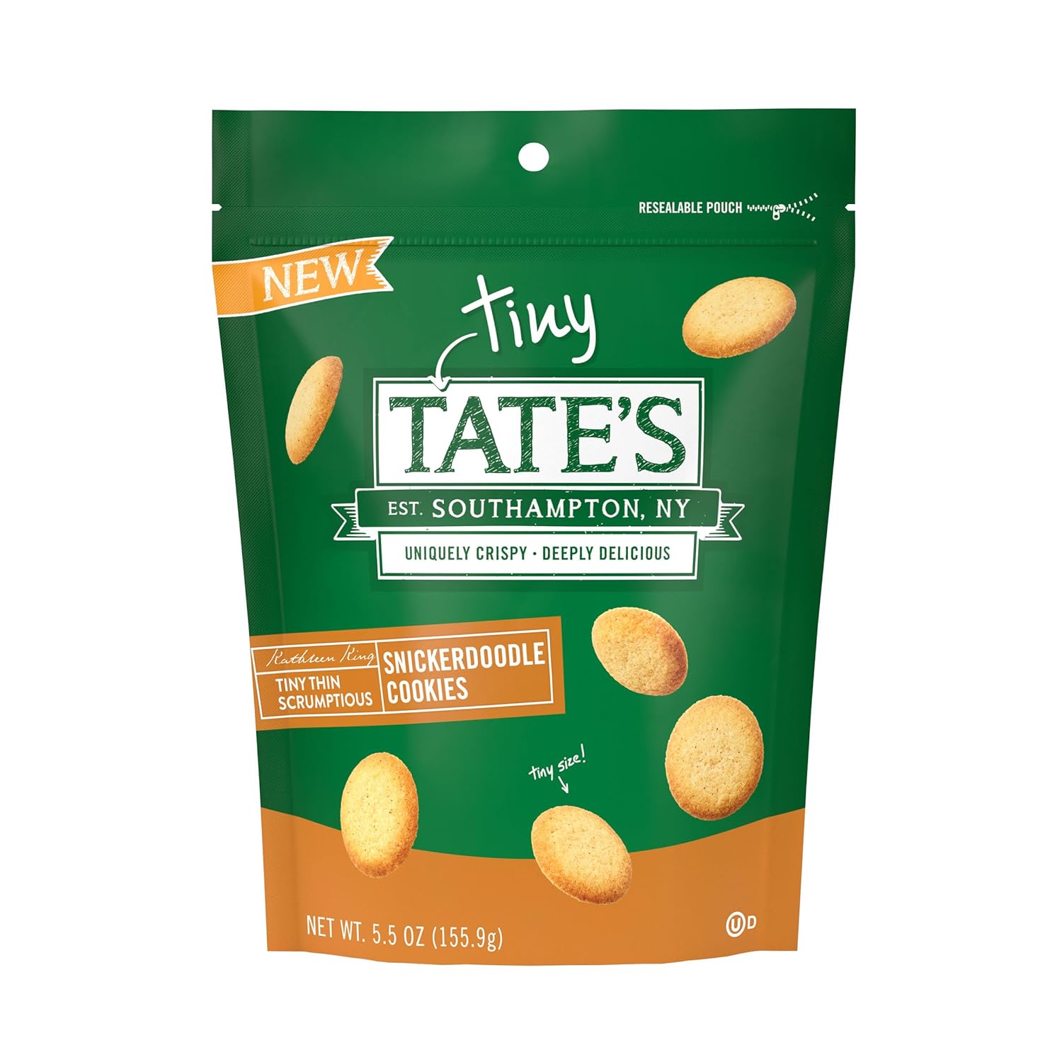 Tate'S Bake Shop Tiny Snickerdoodle Cookies, 5.5 Oz