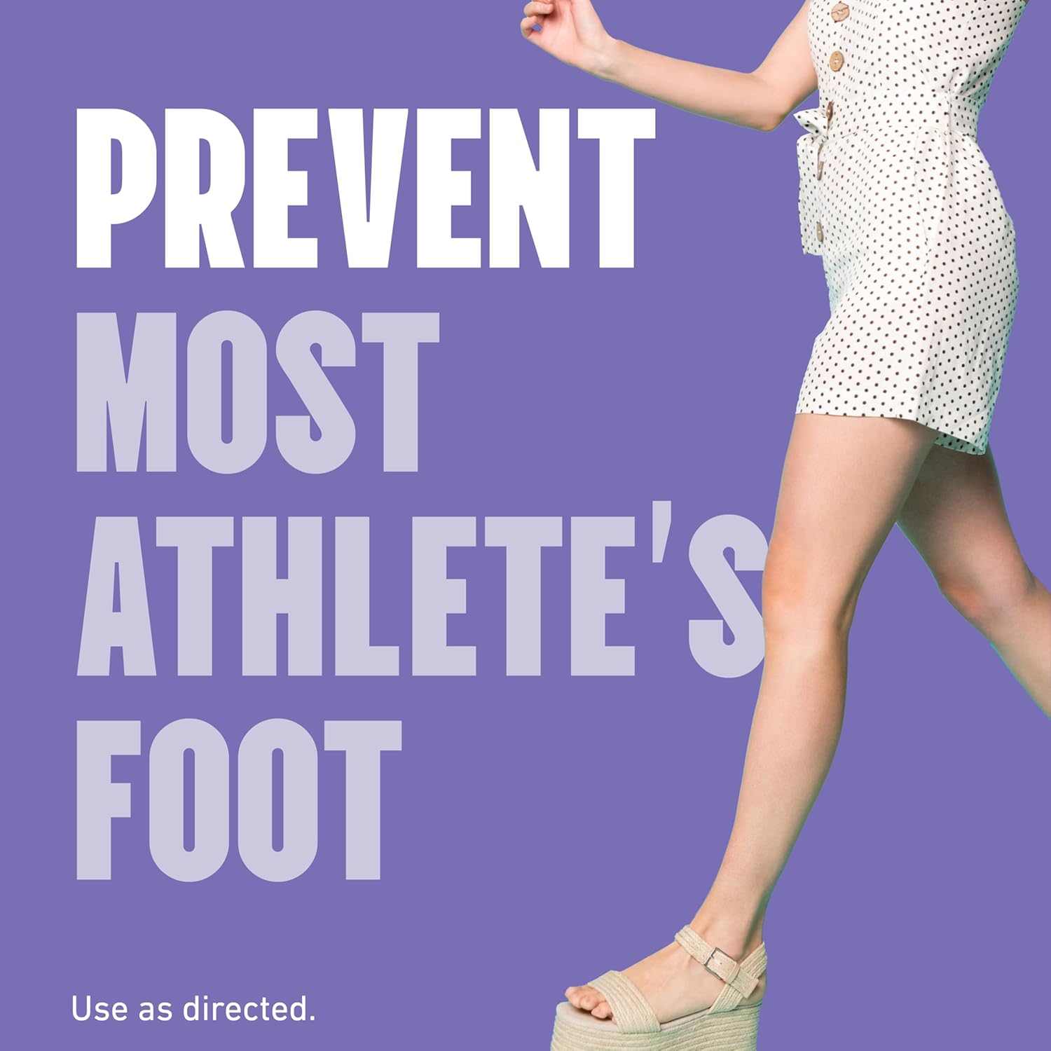 Lotrimin Athlete'S Foot Daily Prevention Medicated Foot Powder Bottle, 3 Ounce